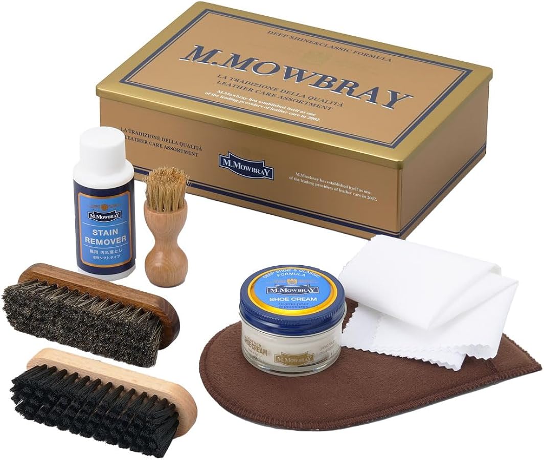 Amazon | [エム・モゥブレィ] シューケア 靴磨きキット セント