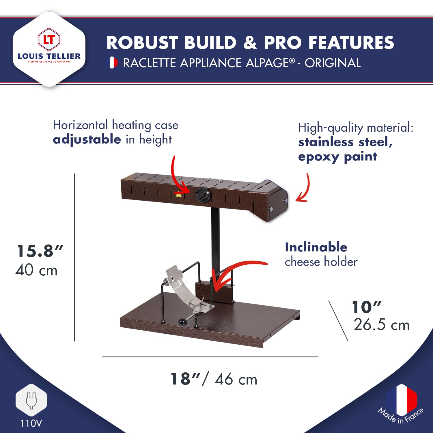 Amazon.co.jp: Bron Coucke チーズラクレット RACL02 : ホーム＆キッチン