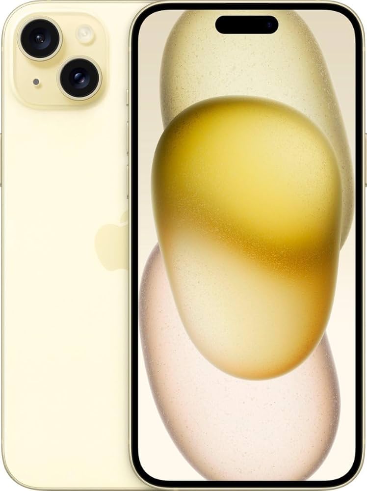 Amazon.com: Apple iPhone 15 Plus, 128GB, Yellow - Unlocked