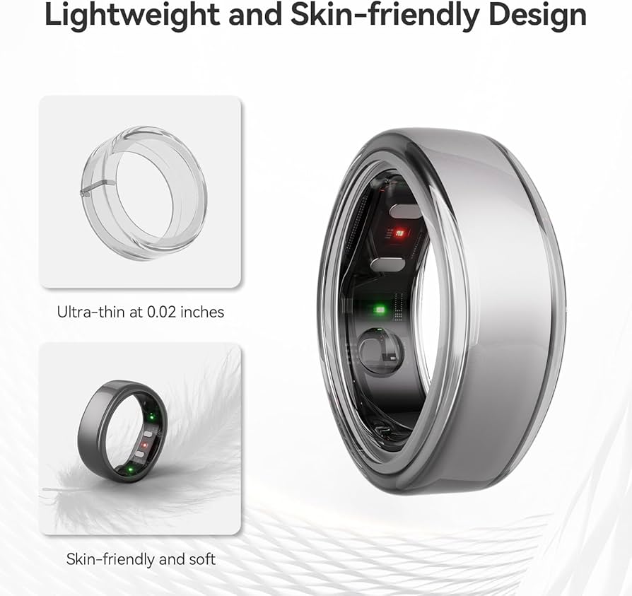 Amazon | RingConn シリコンスマートリングケース 第2世代用 - 超薄型