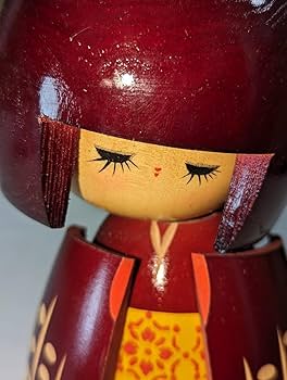 Amazon.co.jp: 宮城こけし 宮下はじめ作 内閣総理大臣賞 通産大臣賞