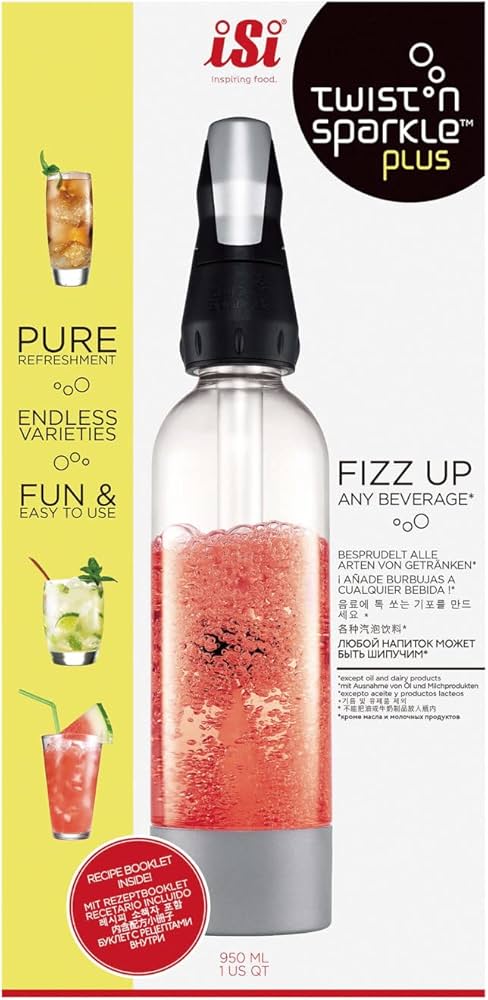 Amazon｜グリーンハウス ツイスパソーダ 簡単に炭酸水が作れる