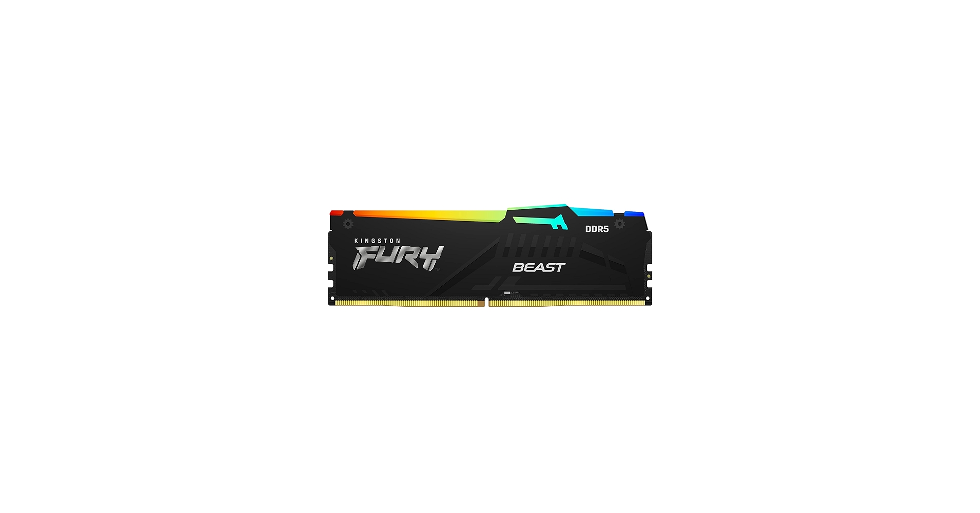 Kingston FURY Beast RGB 8GB 5200MT/s DDR5 CL40 DIMM Desktop Memory