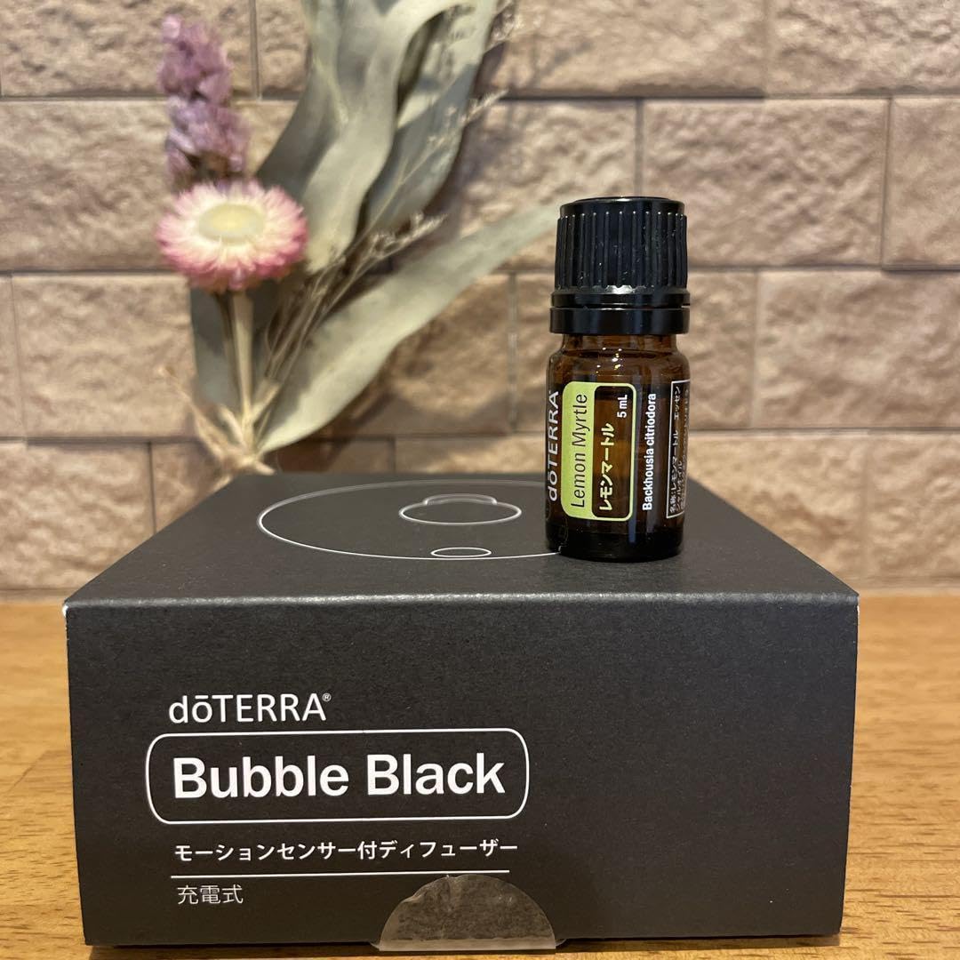 Amazon.co.jp: ドテラ バブルディフューザーブラック レモンマートル