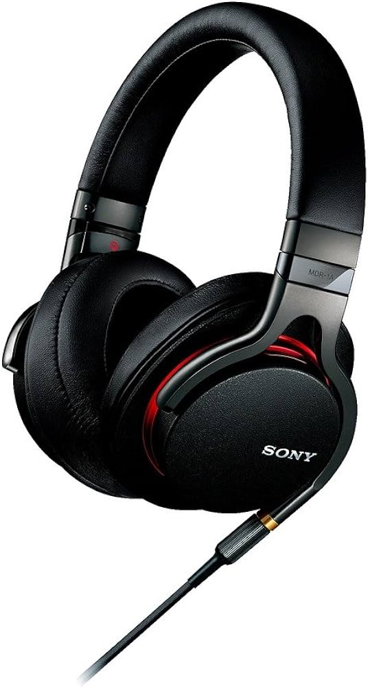 Sony Mdr-1A Headphone - Black (International Version U.S. Warranty