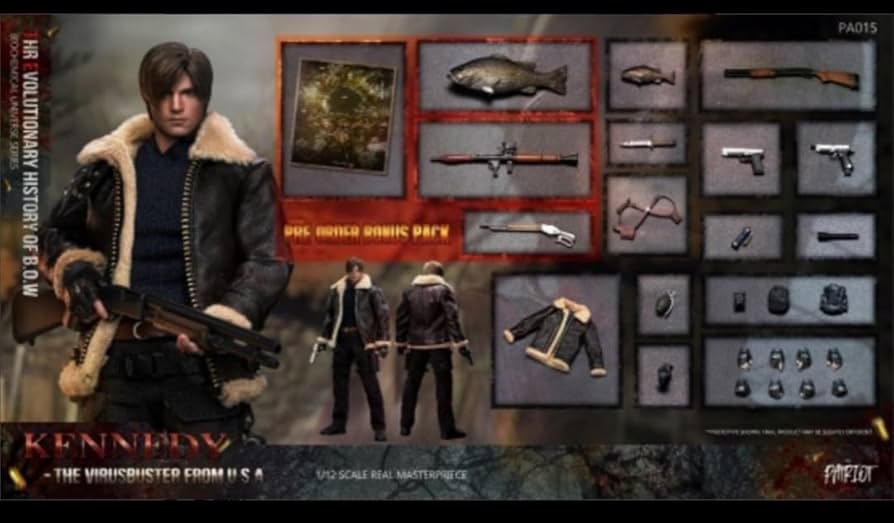 Amazon.co.jp: 1/12 レオン・S・ケネディ アクションフィギュア