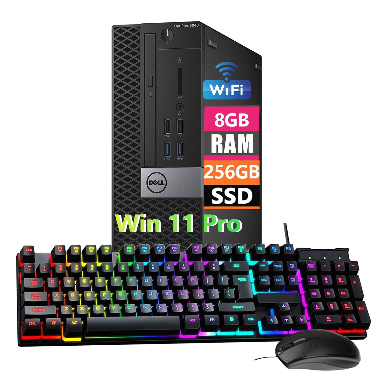 Amazon.com: Dell Optiplex 3040 SFF Business Desktop PC, Windows 11