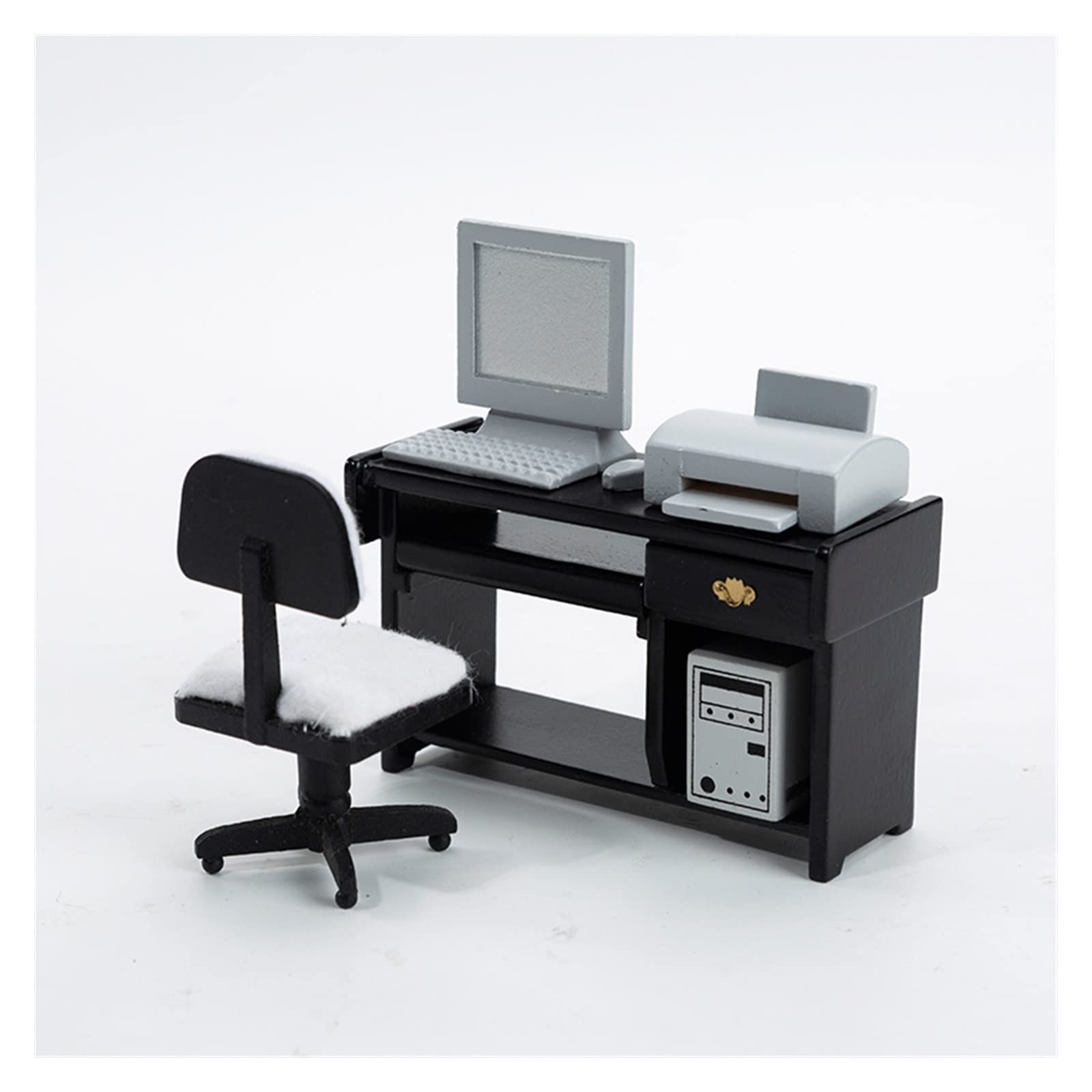 Amazon.co.jp: ミニ家具 1:12ドールハウスミニ家具モデルオフィス