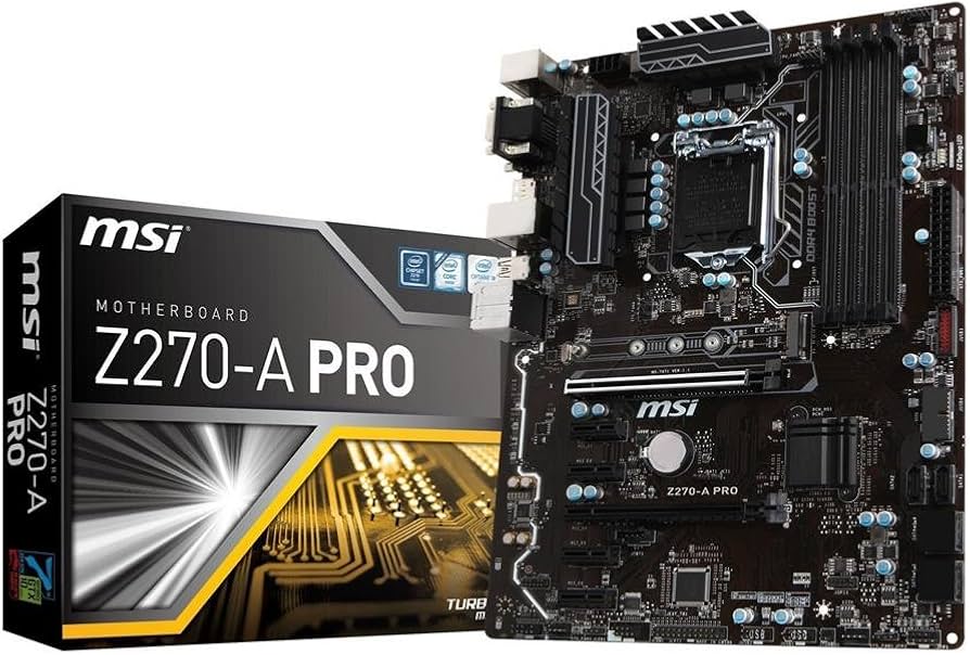 Amazon.com: MSI 7A71-001R Pro Series Intel Z270 DDR4 USB 3