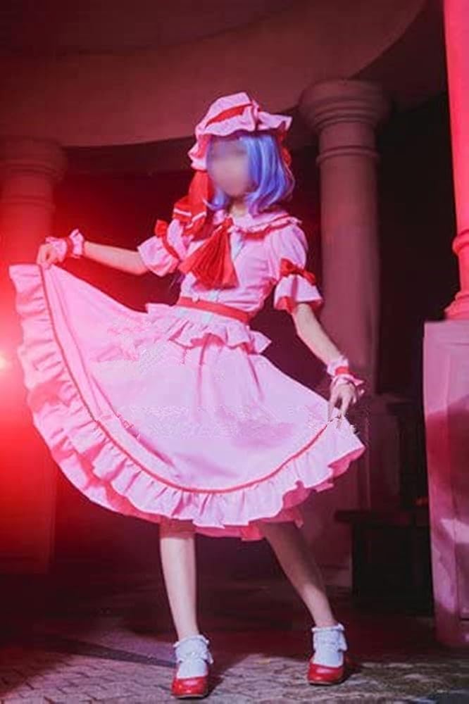 Amazon.co.jp: 東方紅魔郷 レミリア・スカーレット コスプレ衣装+