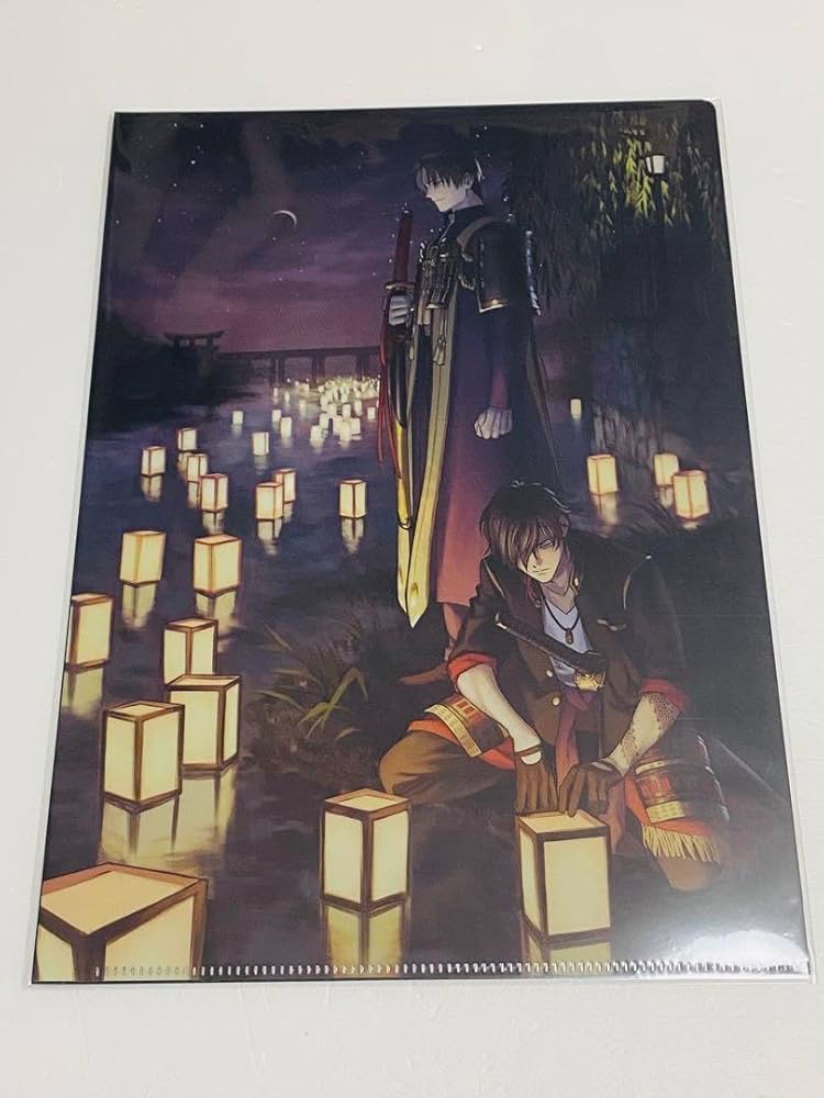 Amazon.co.jp: 刀剣乱舞 灯結び展 クリアファイル へし切長谷部 大倶利