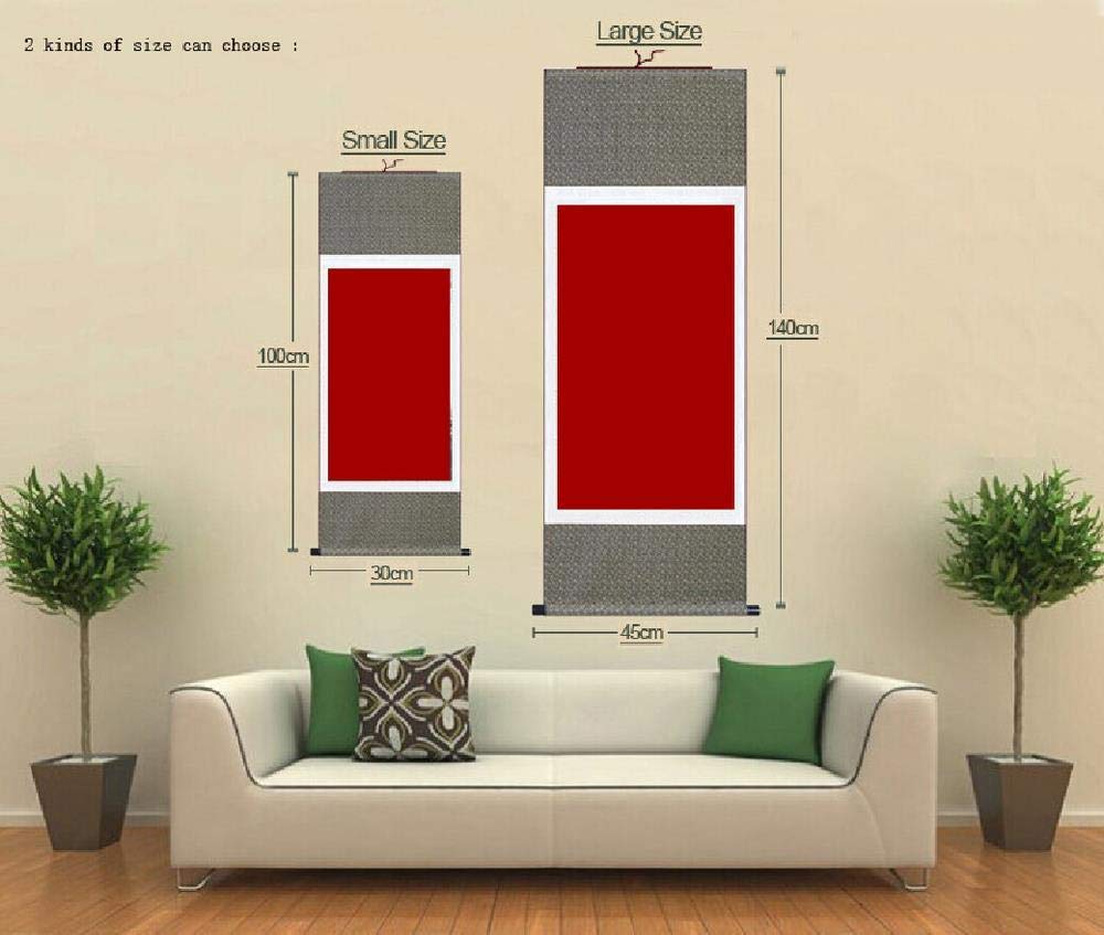 Amazon | の中国の馬の絹の絵馬の芸術の絵絹の巻物の芸術の絵8頭の馬の