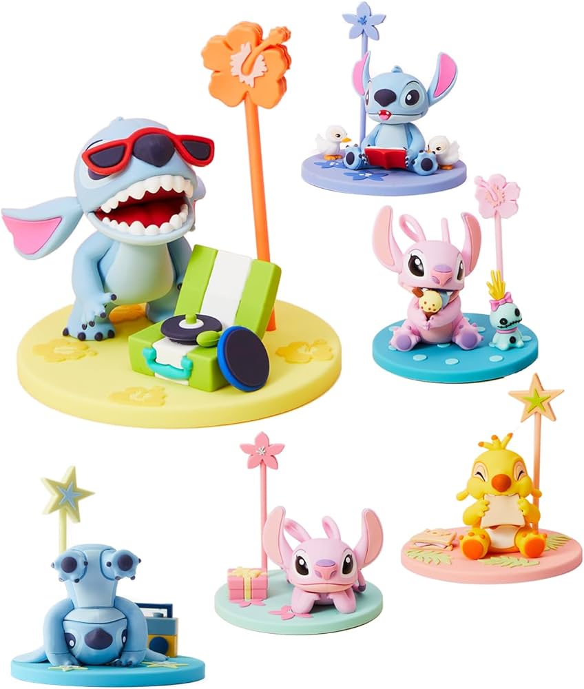 Amazon.co.jp: MINISO ディズニー リロ&スティッチシリーズ ビーチ