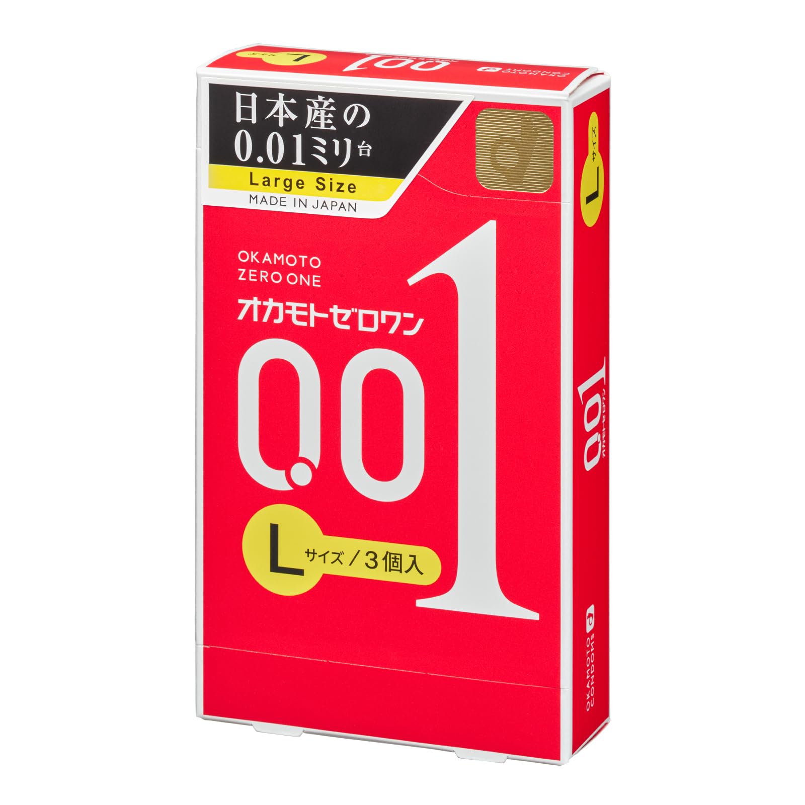 Amazon.co.jp: オカモトコンドームズ OKAMOTO ゼロワン 0.01ミリ L