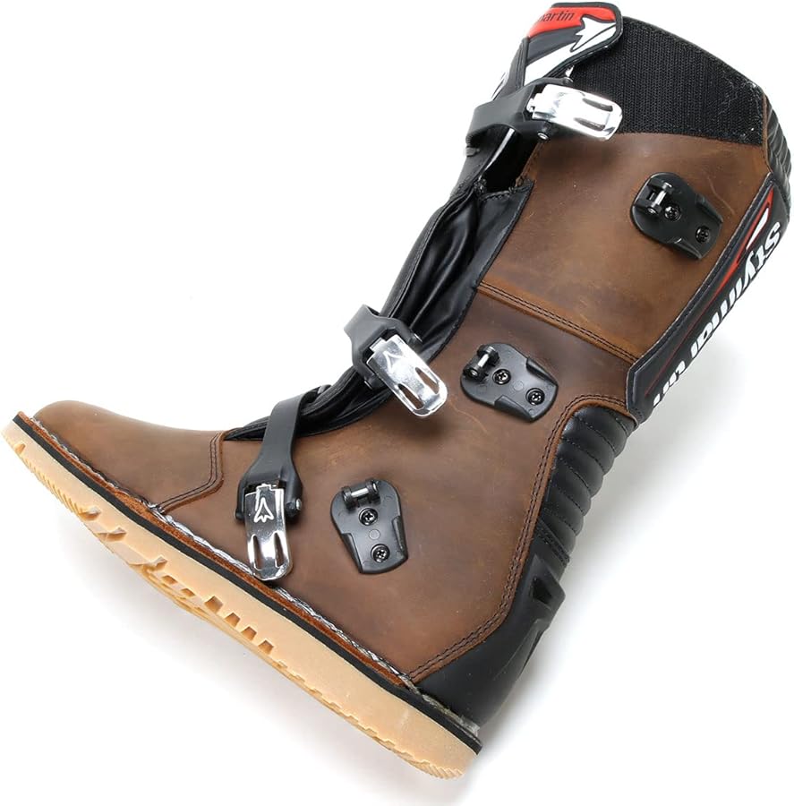 Amazon | スティル マーティン IMPACT RS メンズ ロング ブーツ