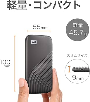 Amazon | ウエスタンデジタル(Western Digital) WD ポータブルSSD 4TB