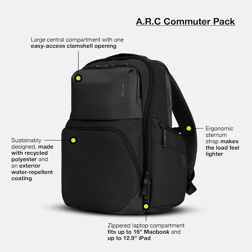 Amazon.com: Incase A.R.C. Commuter Backpack 26L – Work and Laptop