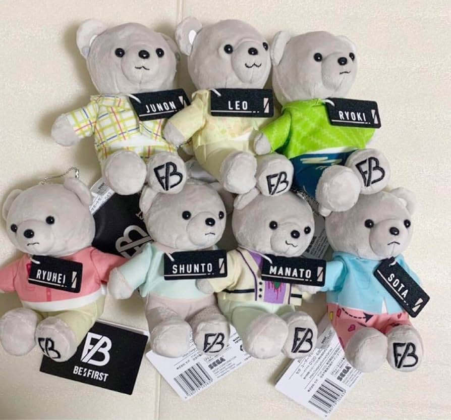 Amazon.co.jp: BE:FIRST ビーファースト くま ByeGoodBye コンプセット