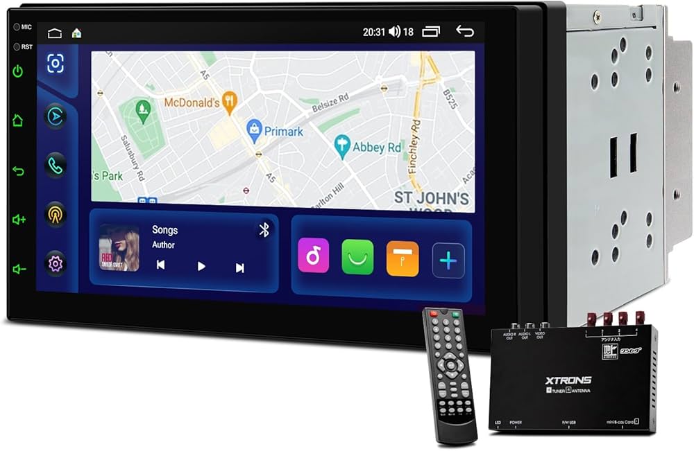 Amazon.co.jp: XTRONS ディスプレイオーディオ フルセグ 2DIN カーナビ