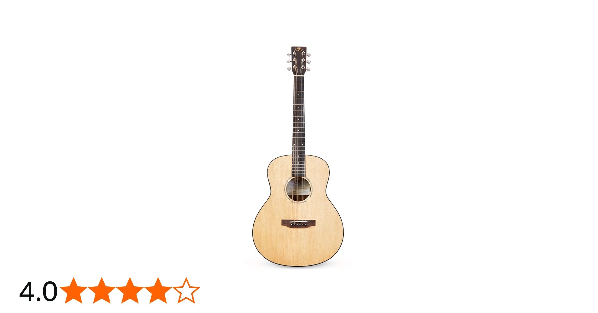 Amazon | SX エスエックス エレアコギター ショートスケール 934mm