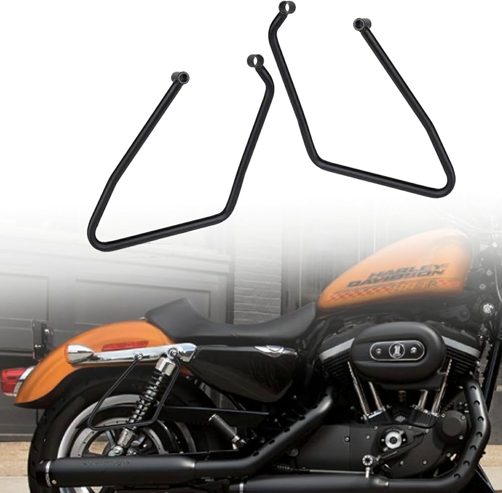 Amazon.co.jp: TDZ 2004-2016 サドルバッグサポートブラケット Harley