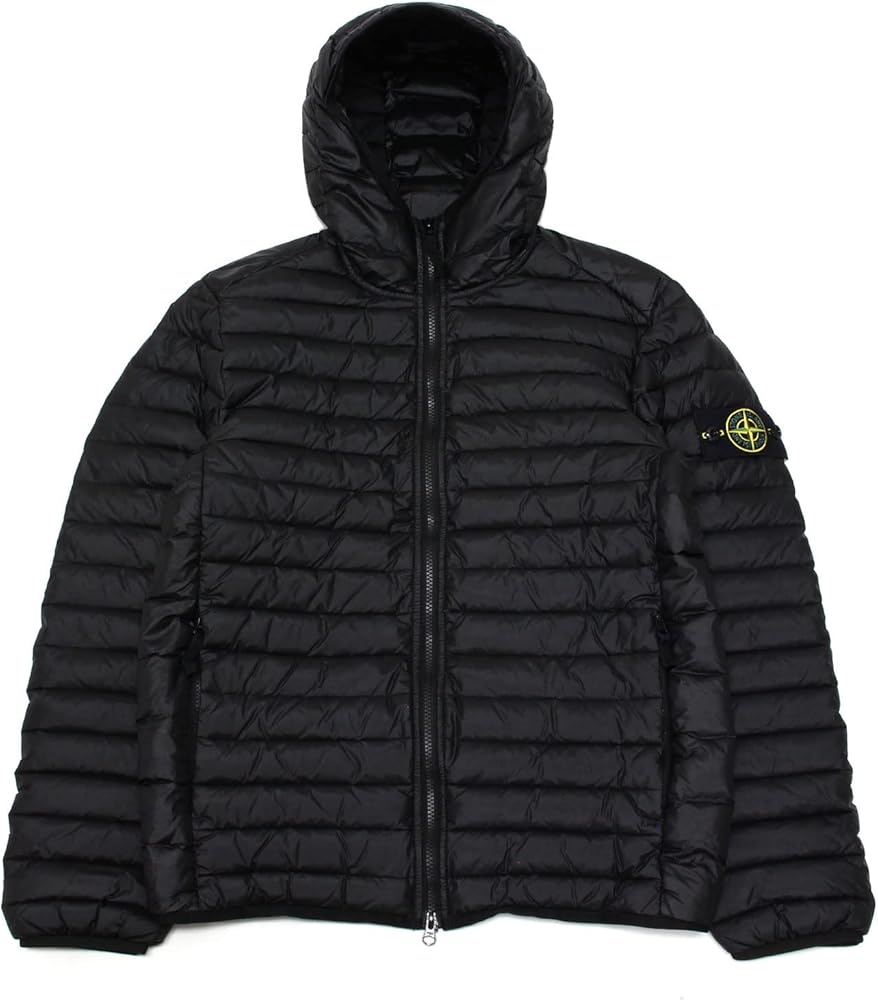 Amazon | [ストーンアイランド] ワッペン付き パッカブル ライトダウン