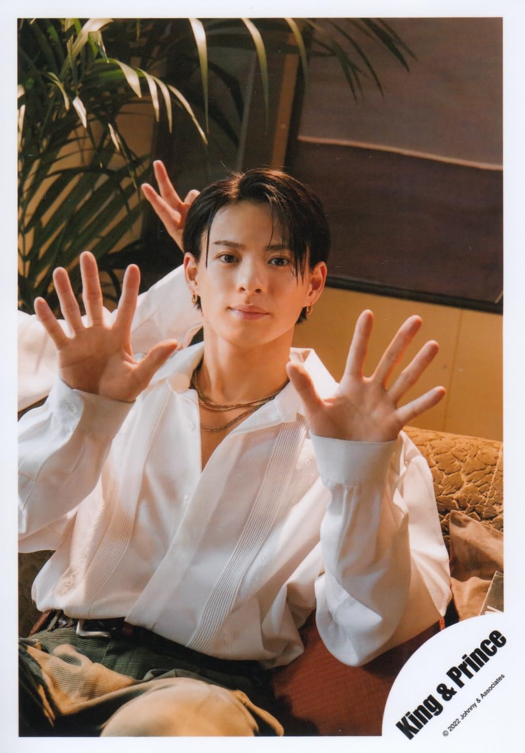 Amazon.co.jp: King & Prince 公式 生 写真 （平野紫耀）KP01750