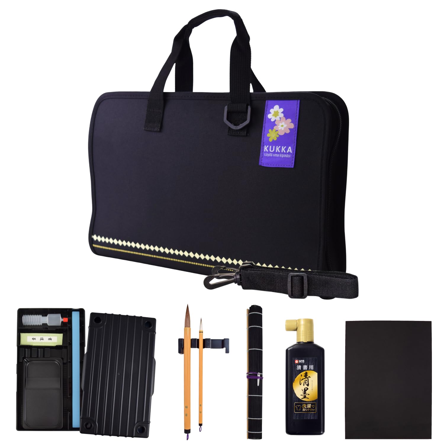 Amazon | サクラクレパス 書道セット 習字セット お花 小学生 軽量