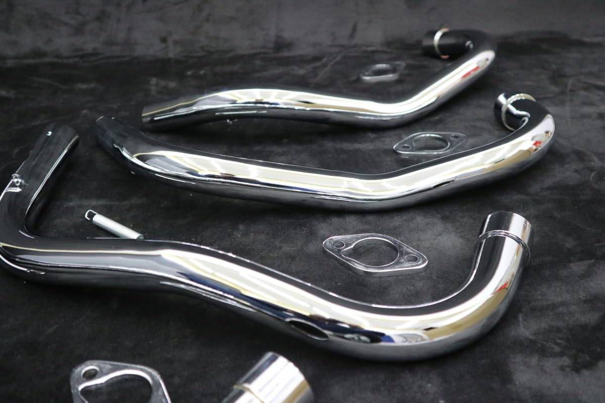 Amazon.co.jp: ZRX400 富士創業 6分割 マフラー メッキ ZRXⅡ