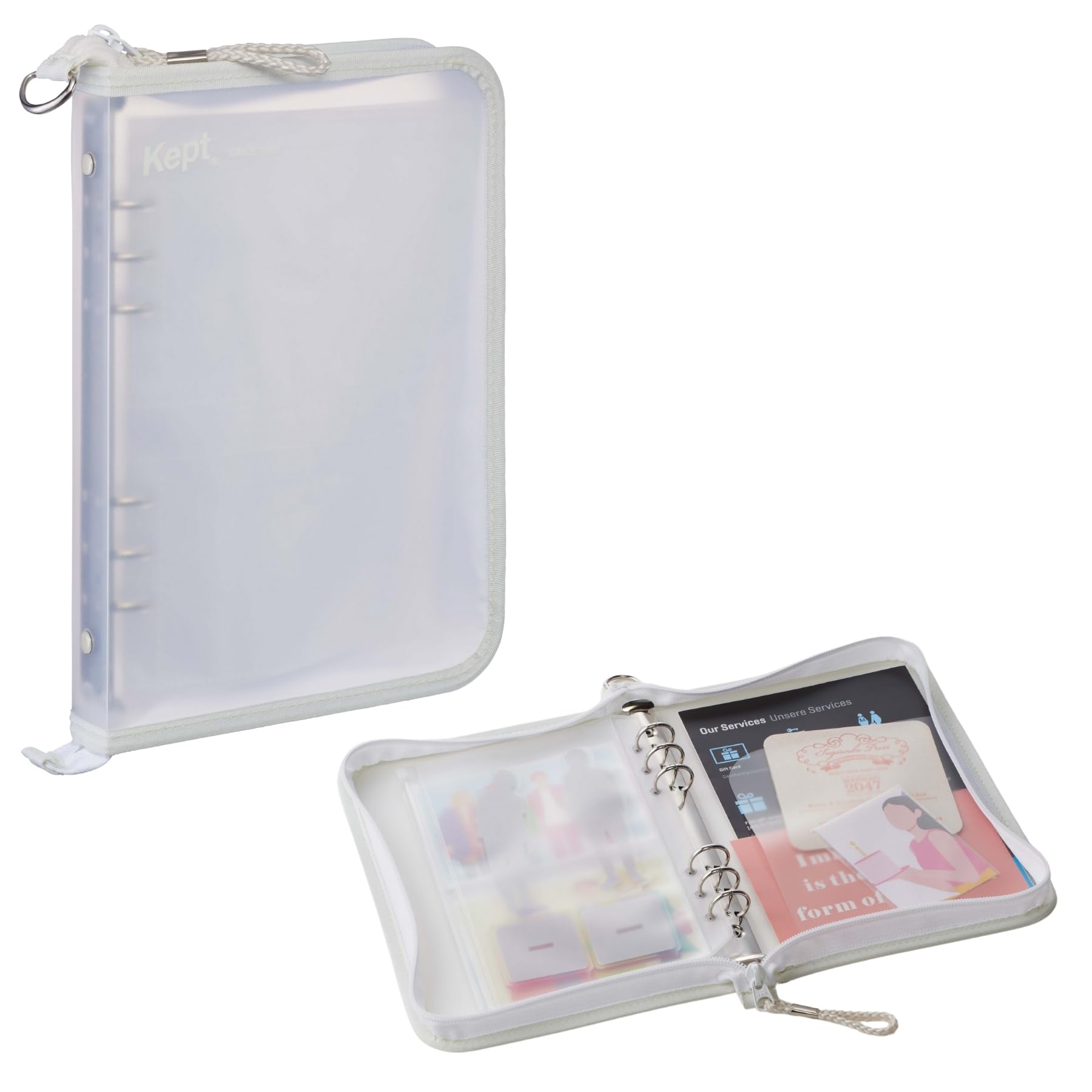 Amazon | レイメイ藤井 バインダー Kept マルチ収納ファイル 6穴 A5