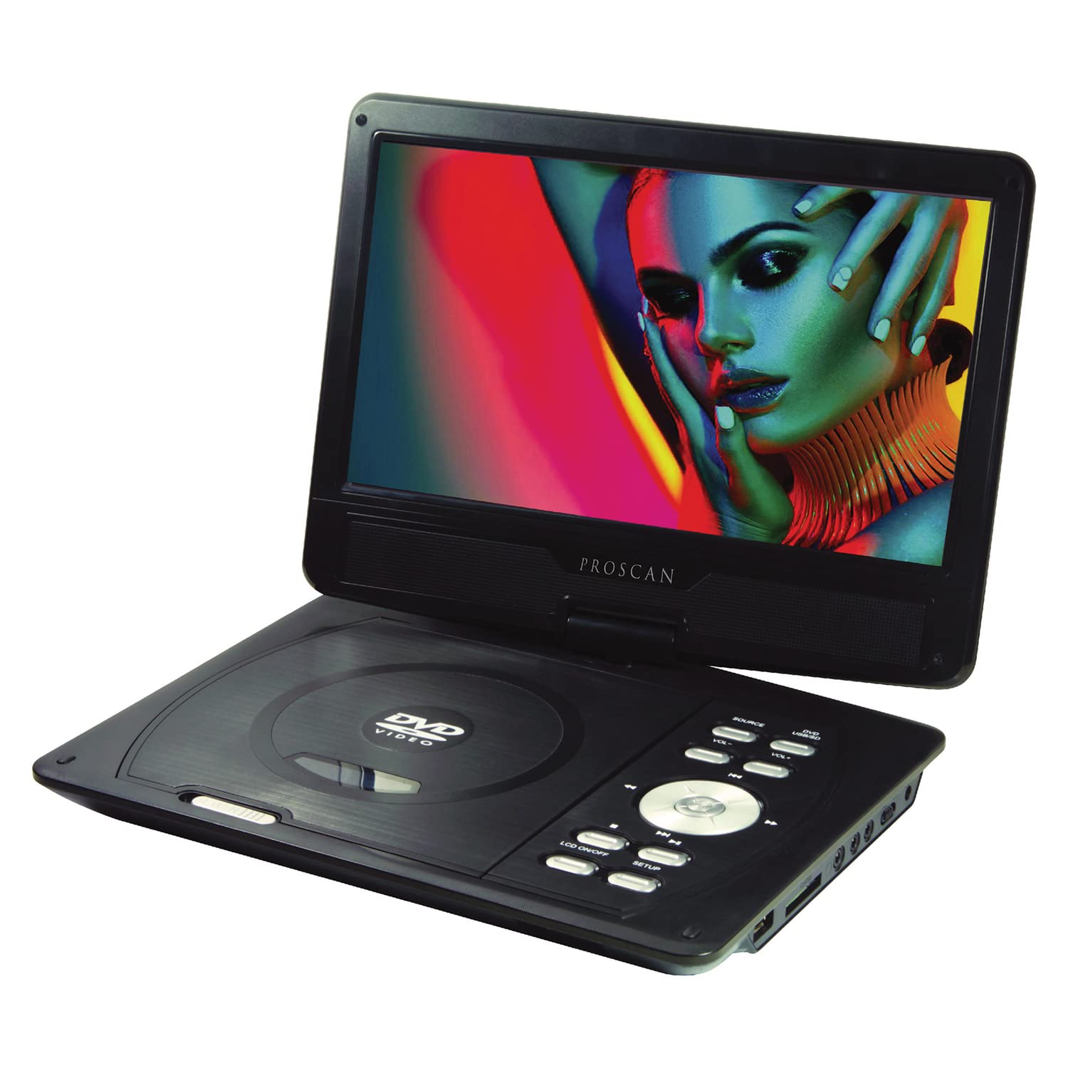 Amazon.com: Proscan PDVD1030 10-in. Portable Swivel-Screen DVD