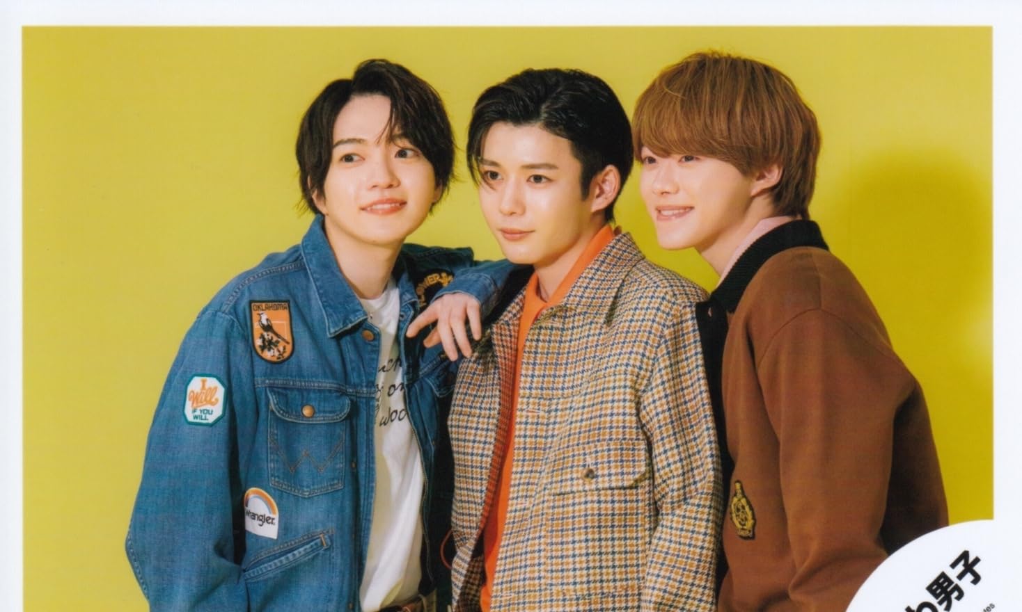 Amazon.co.jp: なにわ男子 公式 生 写真（西畑大吾・長尾謙杜・大橋和