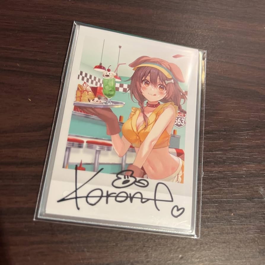 Amazon.co.jp: VTuber ホロライブ 戌神ころね 誕生日記念2022 直筆