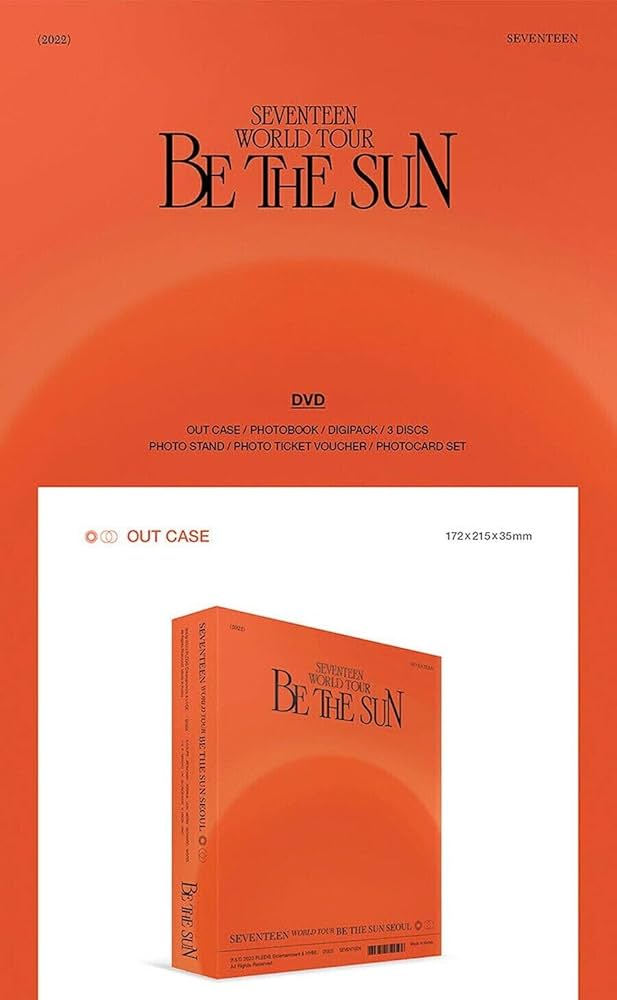 Amazon.com: SEVENTEEN WORLD TOUR BE THE SUN SEOUL ( DVD ) K-POP