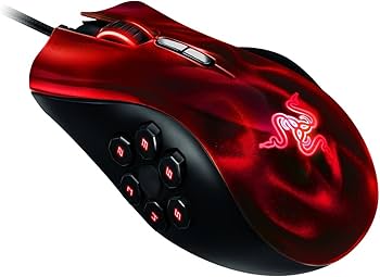 Razer Naga Hex MOBA PC Gaming Mouse - Red : Amazon.se: Electronics