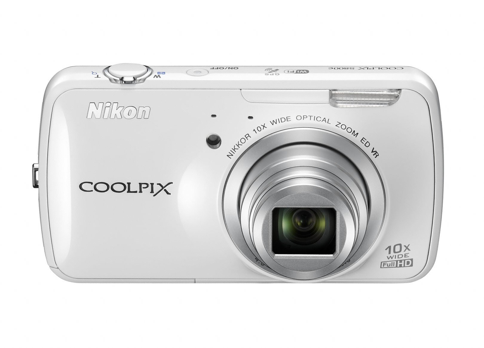 Amazon.com : Nikon Digital Camera COOLPIX COOLPIX S800c (White