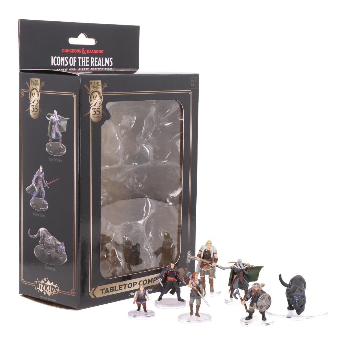 Amazon.co.jp: WizKids D&D The Legend of Drizzt 35th Anniversary