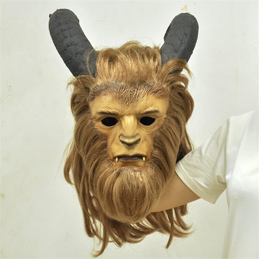 Amazon.co.jp: 美女と野獣 マスク ヘッド ヘルメット ハロウィン