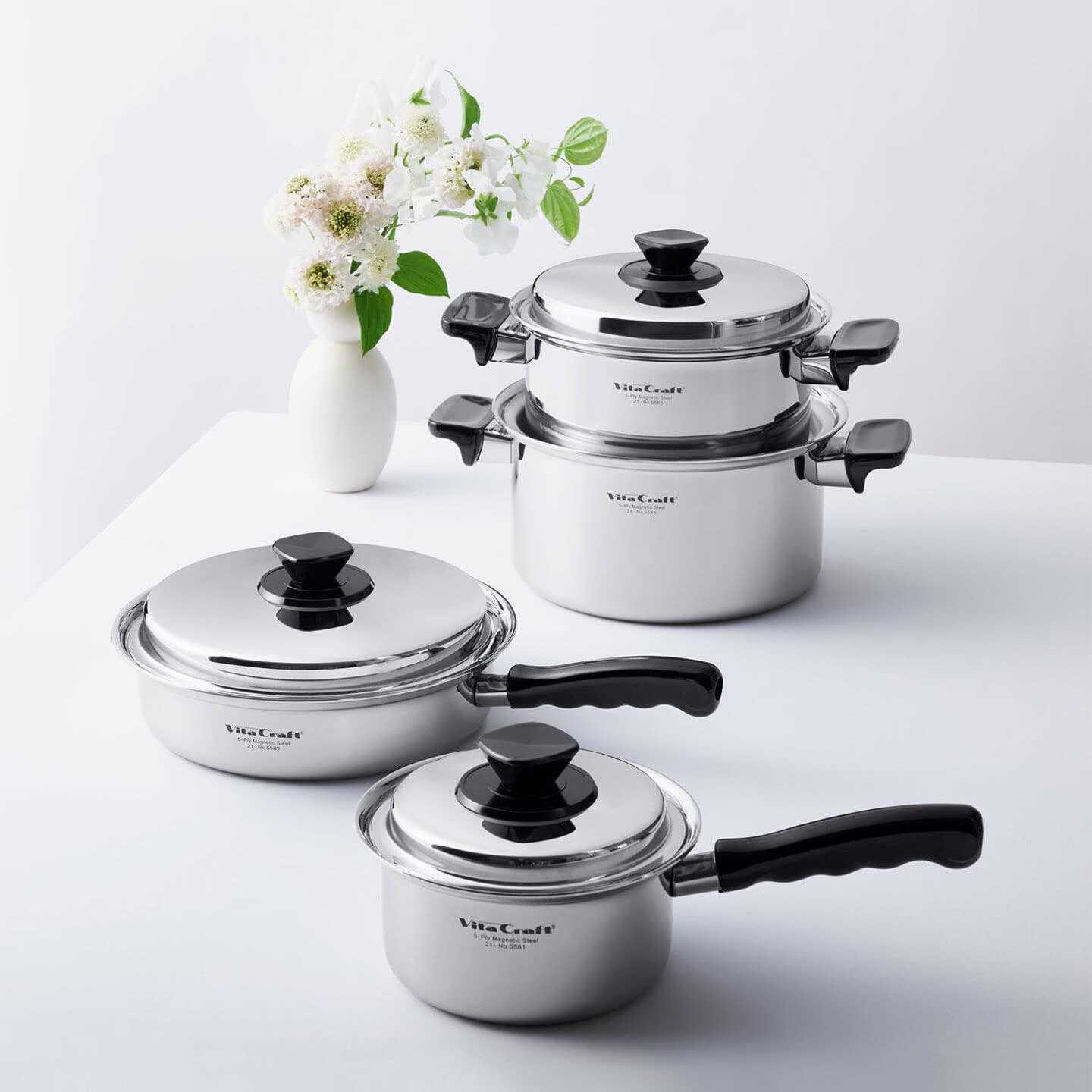 Amazon.co.jp: Vita Craft ビタクラフト Vシリーズ 片手鍋 IH 対応 3.0