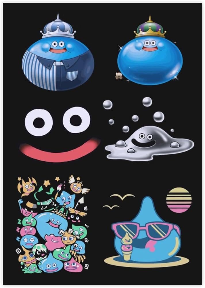 Amazon.co.jp: 防水ステッカーセット ドラクエ ドラクエ ドラクエ