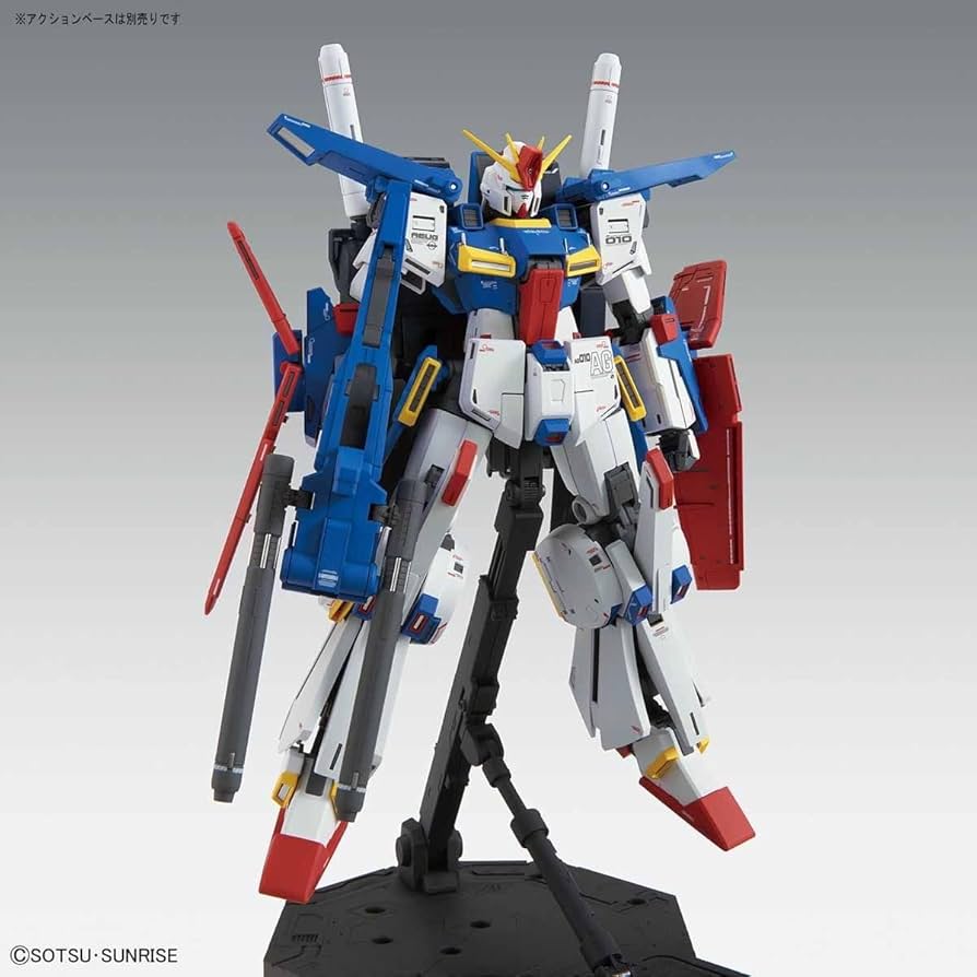 Amazon.com: ZZ Gundam (Ver.Ka) ZZ Gundam, Bandai MG 1/100 - Model