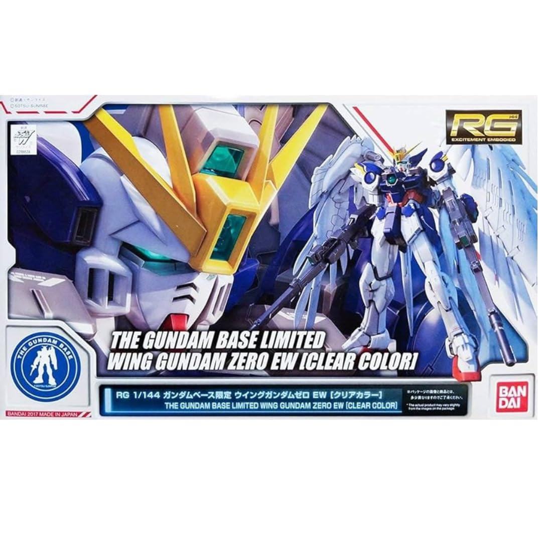 Amazon.co.jp: RG 1/144 Wing Gundam Zero EW [Clear Color] Plastic