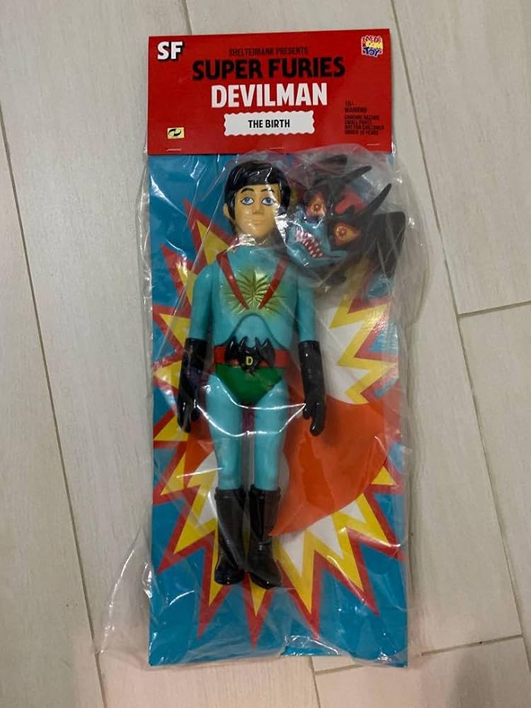 Amazon.co.jp: デビルマン ソフビ メディコムトイ 永井豪 シェルター