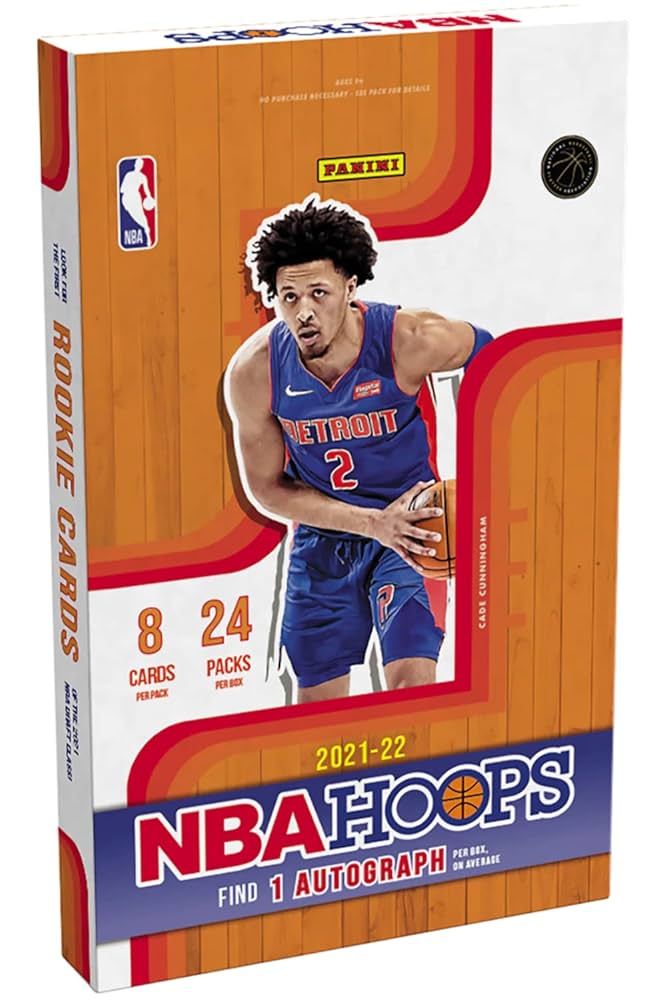 Amazon.com: 2021/22 Panini Hoops NBA Basketball HOBBY box (24 pks