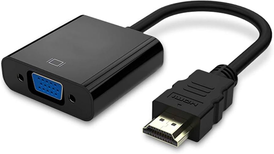 Amazon.co.jp: HDMI VGA 変換 アダプタ D-SUB HDMI 15ピン 変換 HDMI