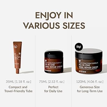 Amazon.com: MIZON All-in-One Snail Repair Cream – Korean Face