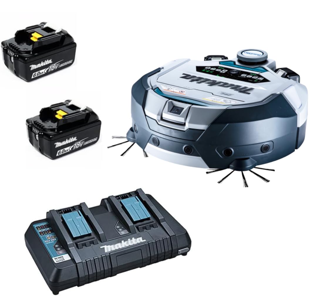 Amazon.co.jp: ロボットクリーナRC300DZ 6.0Ahバッテリ2個＆充電器付