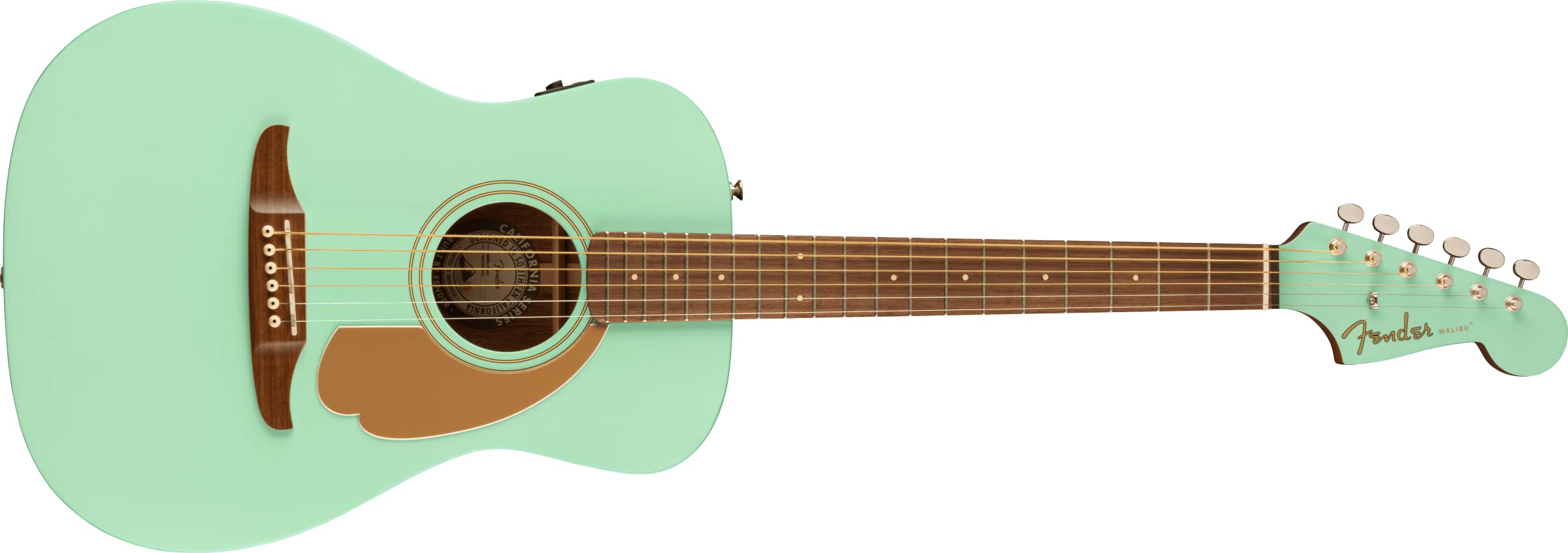 Amazon.co.jp: Fender フェンダー エレアコ FSR Malibu Player, Walnut