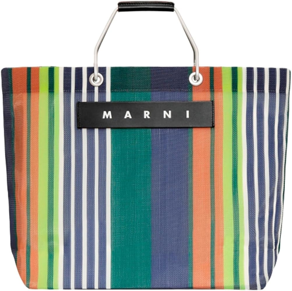 Amazon | [Marni] マルニ ストライプバッグ カバン FLOWER CAFE