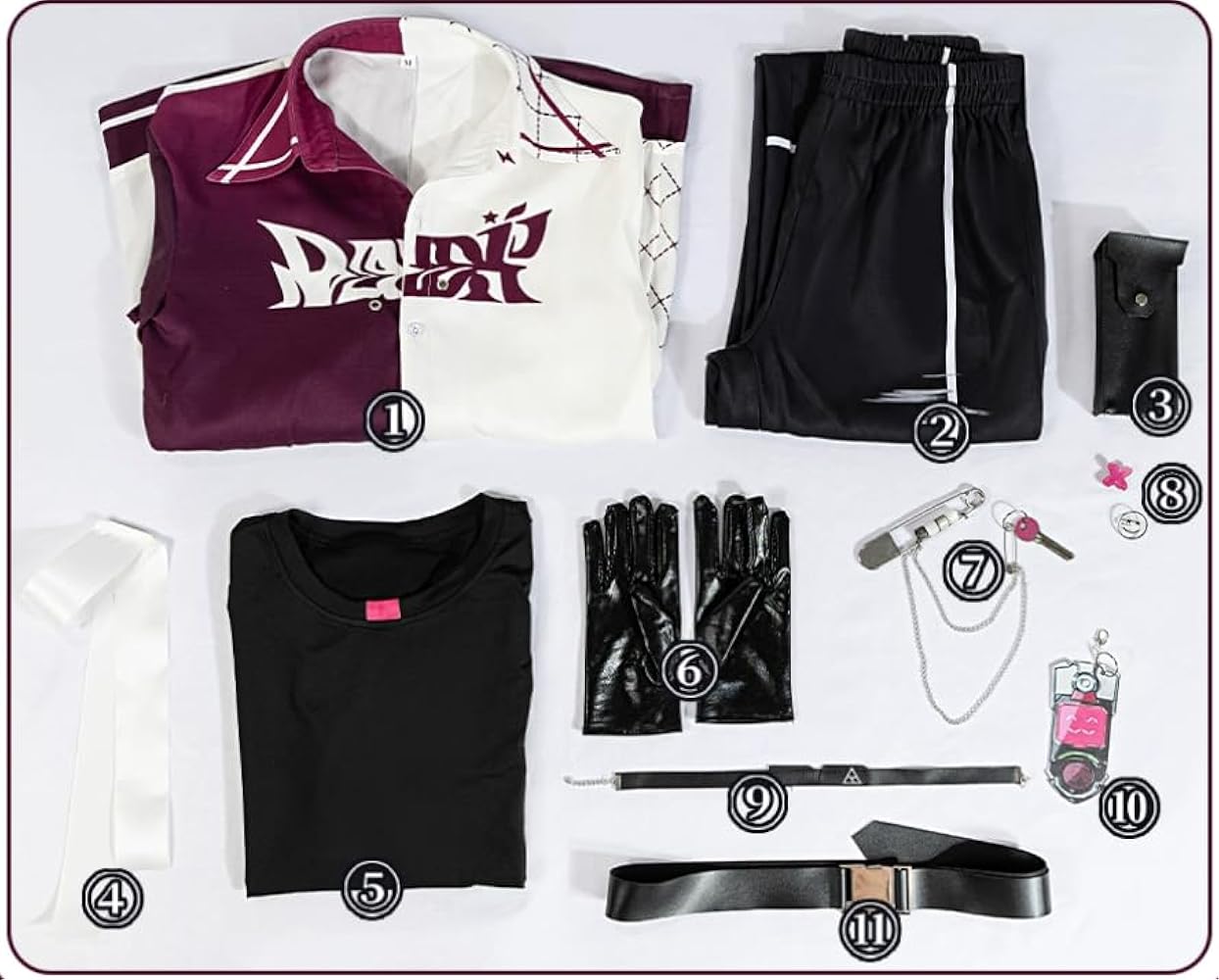 Amazon.co.jp: [66cos] 佐伯イッテツ コスプレ 衣装 にじさんじ